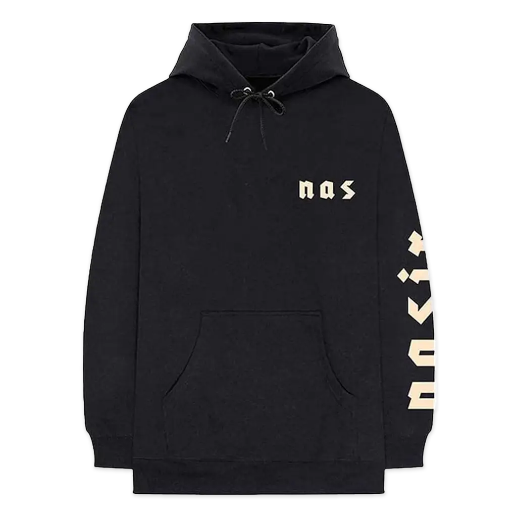 Nas - Unisex Pullover Hoodie Symbols Back Print - (Sweatshirt) | Rough ...