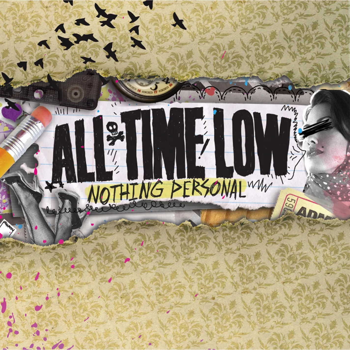 <strong>All Time Low - Nothing Personal</strong> (Vinyl LP - purple)