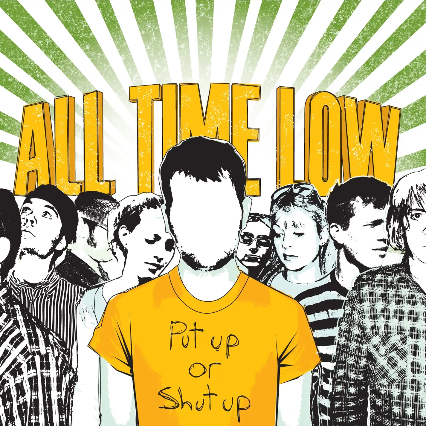 <strong>All Time Low - Put Up Or Shut Up</strong> (Vinyl LP - yellow)