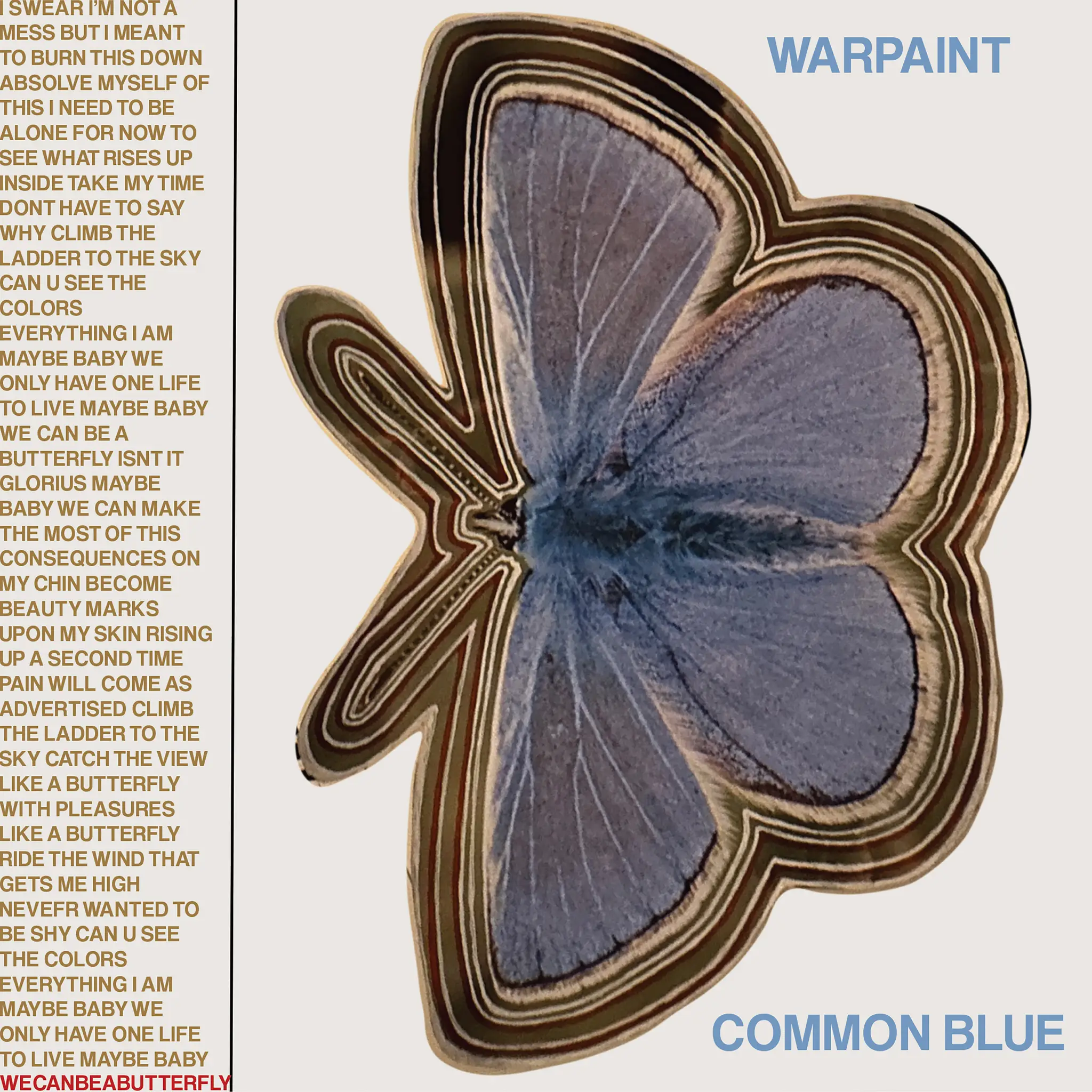 <strong>Warpaint - Common Blue / Underneath</strong> (Vinyl 7 - blue)