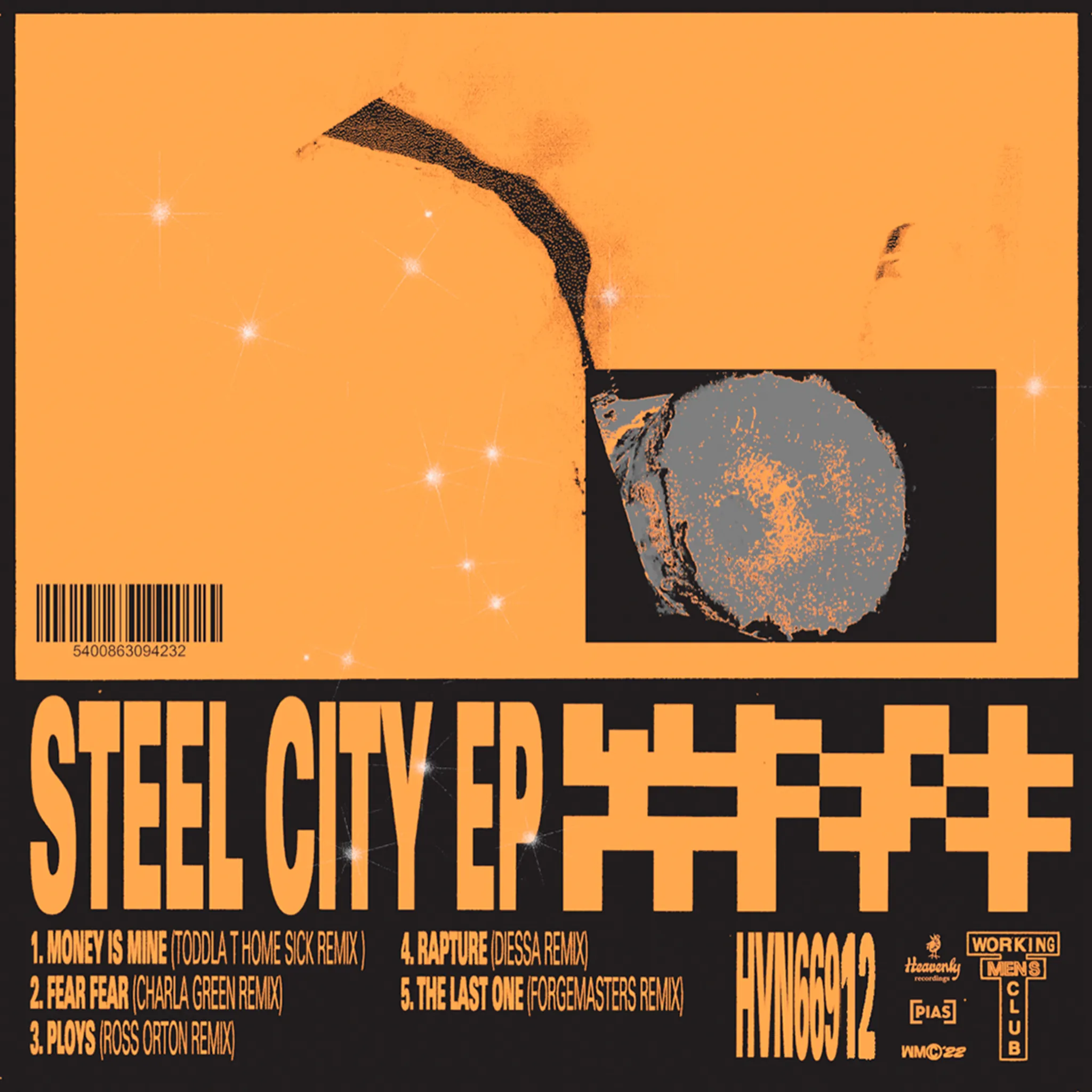 <strong>Working Men's Club - Steel City EP</strong> (Vinyl 12 - black)