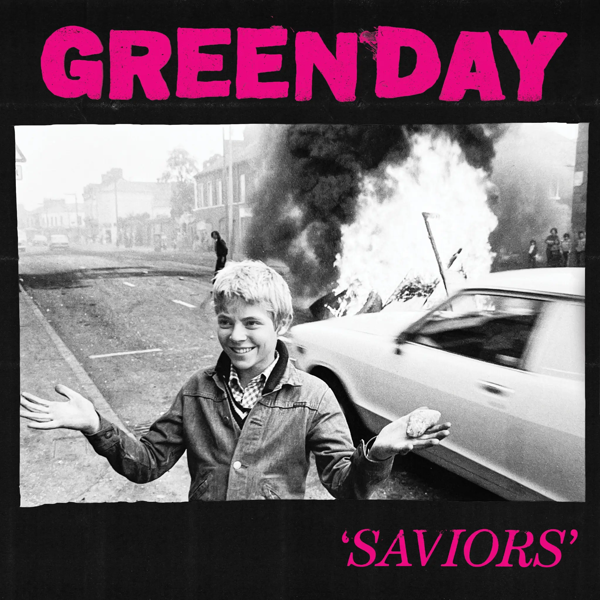 Green Day - Saviors artwork