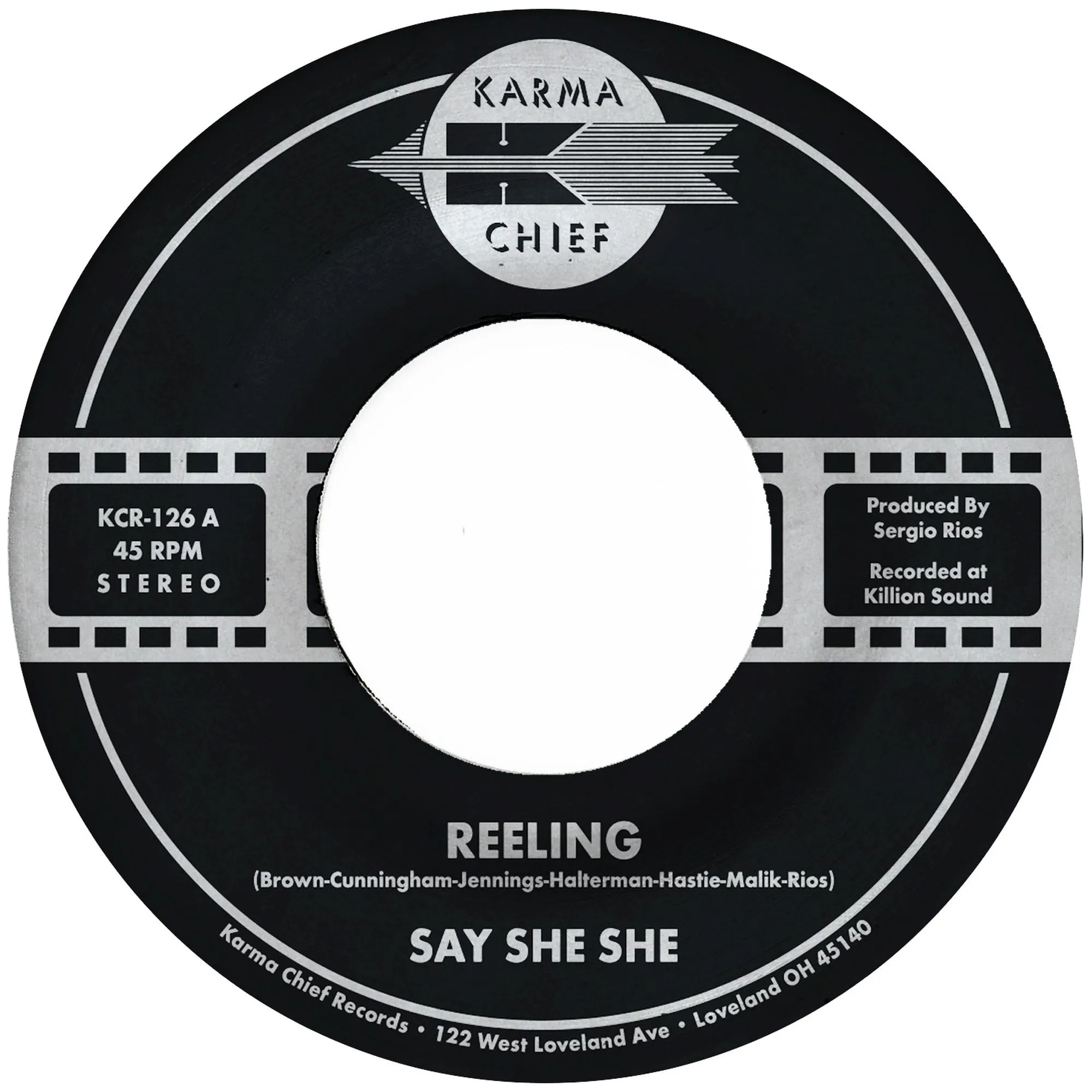 <strong>Say She She - Reeling / Don't You Dare Stop</strong> (Vinyl 7)