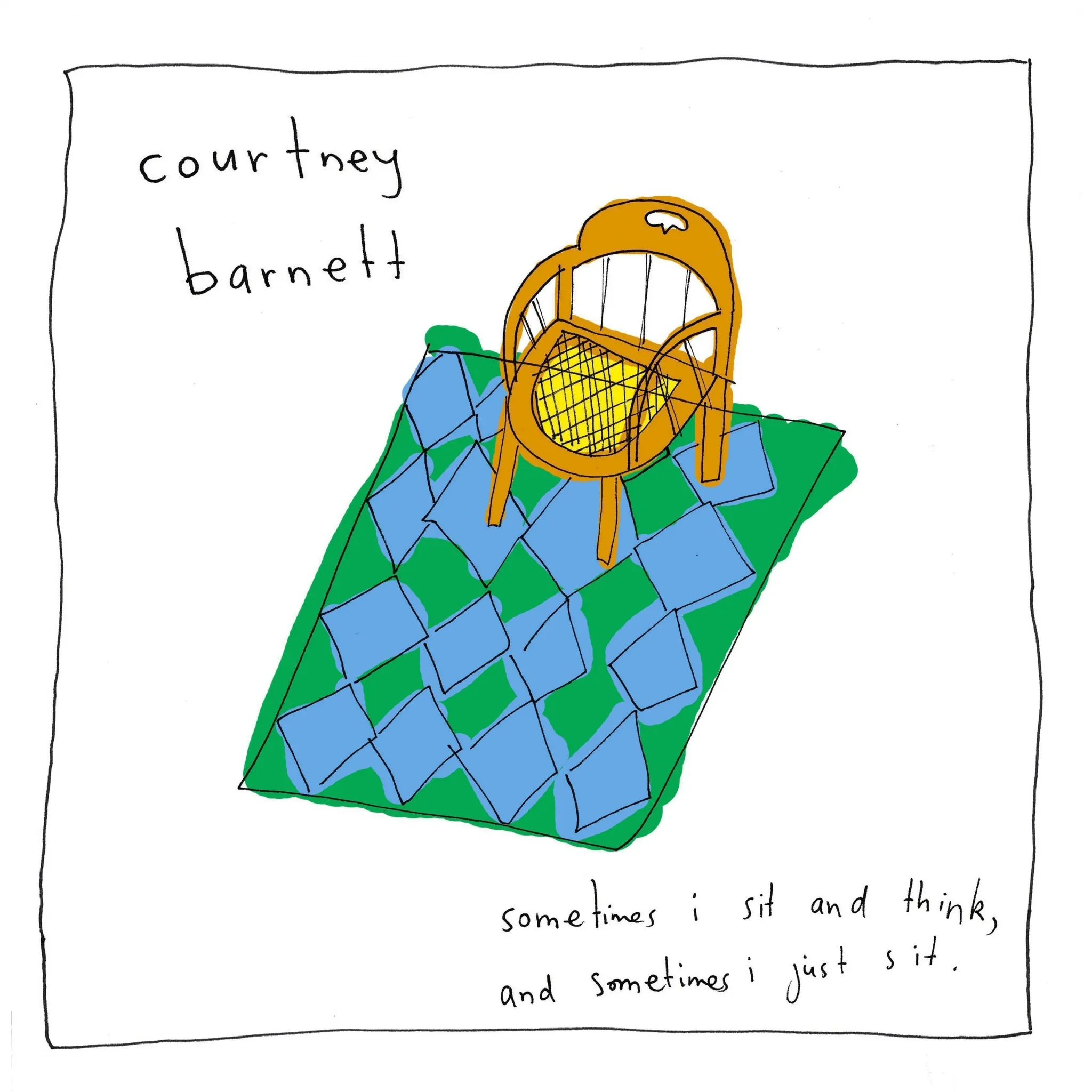 Courtney Barnett - Sometimes I Sit and Think, and Sometimes I Just Sit. artwork