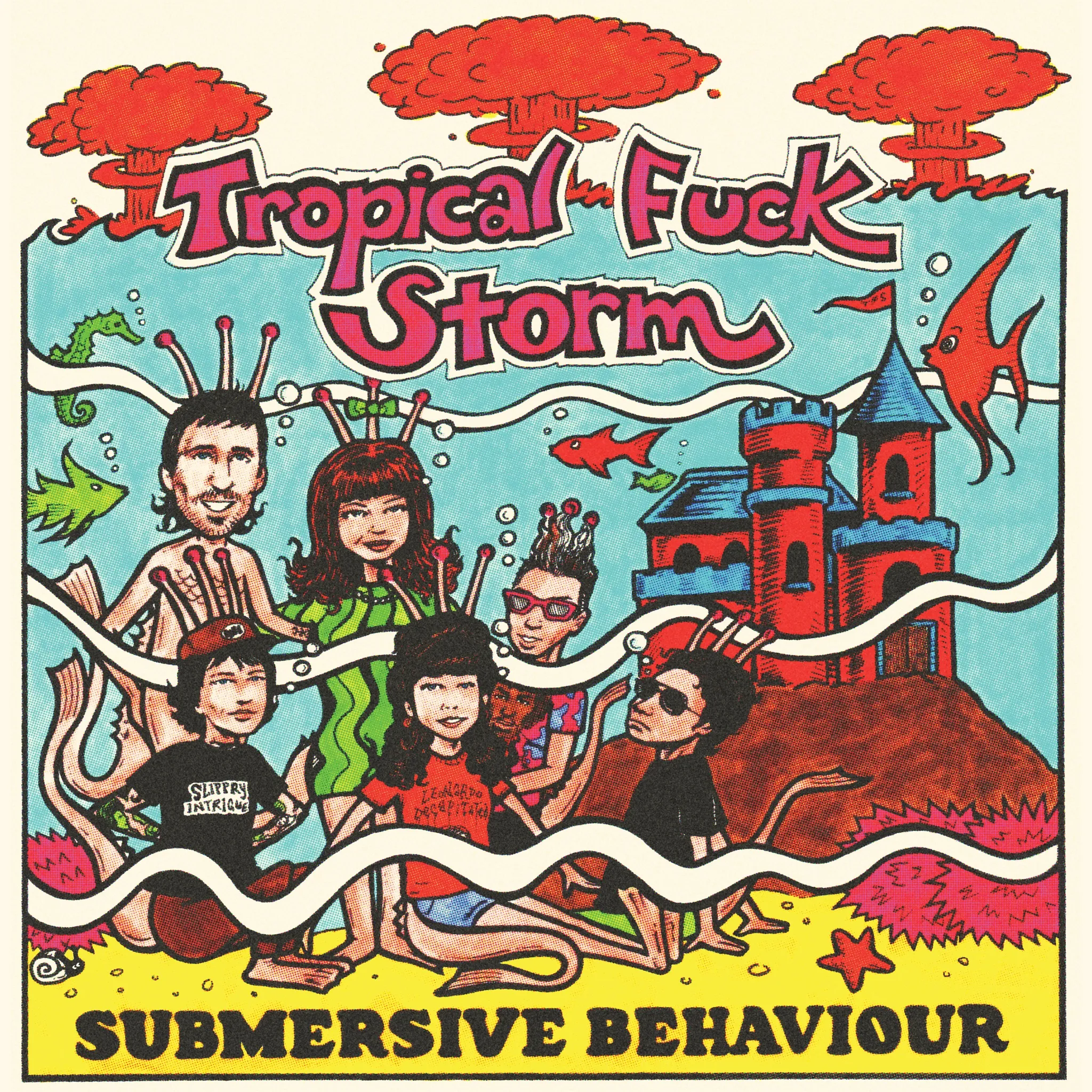 <strong>Tropical Fuck Storm - Submersive Behaviour</strong> (Vinyl LP - blue)