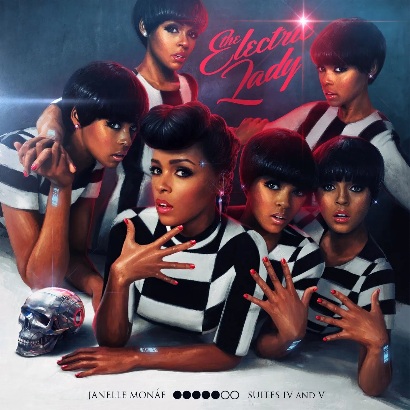 Janelle Monae - The Electric Lady artwork