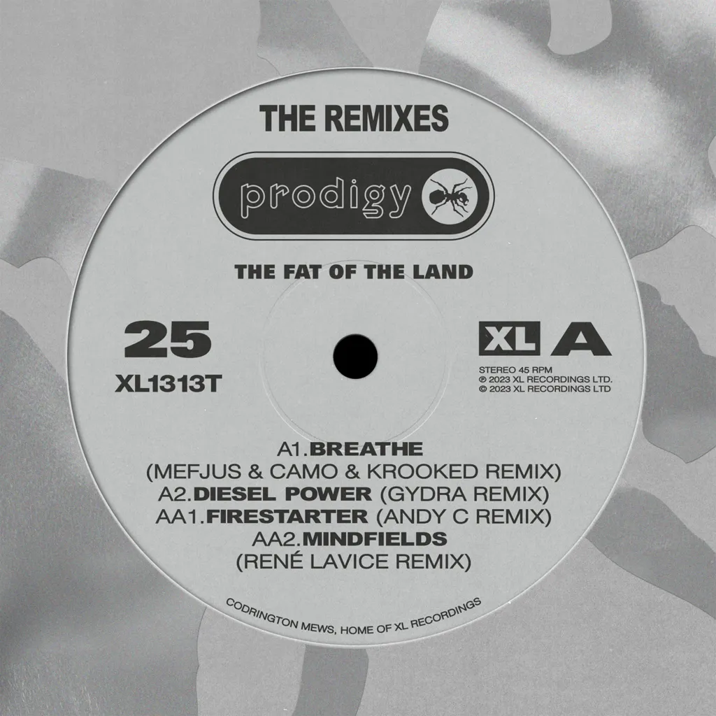 Etableret teori Imperialisme gæld The Prodigy - The Fat Of The Land 25th Anniversary Remixes - (12") | Rough  Trade