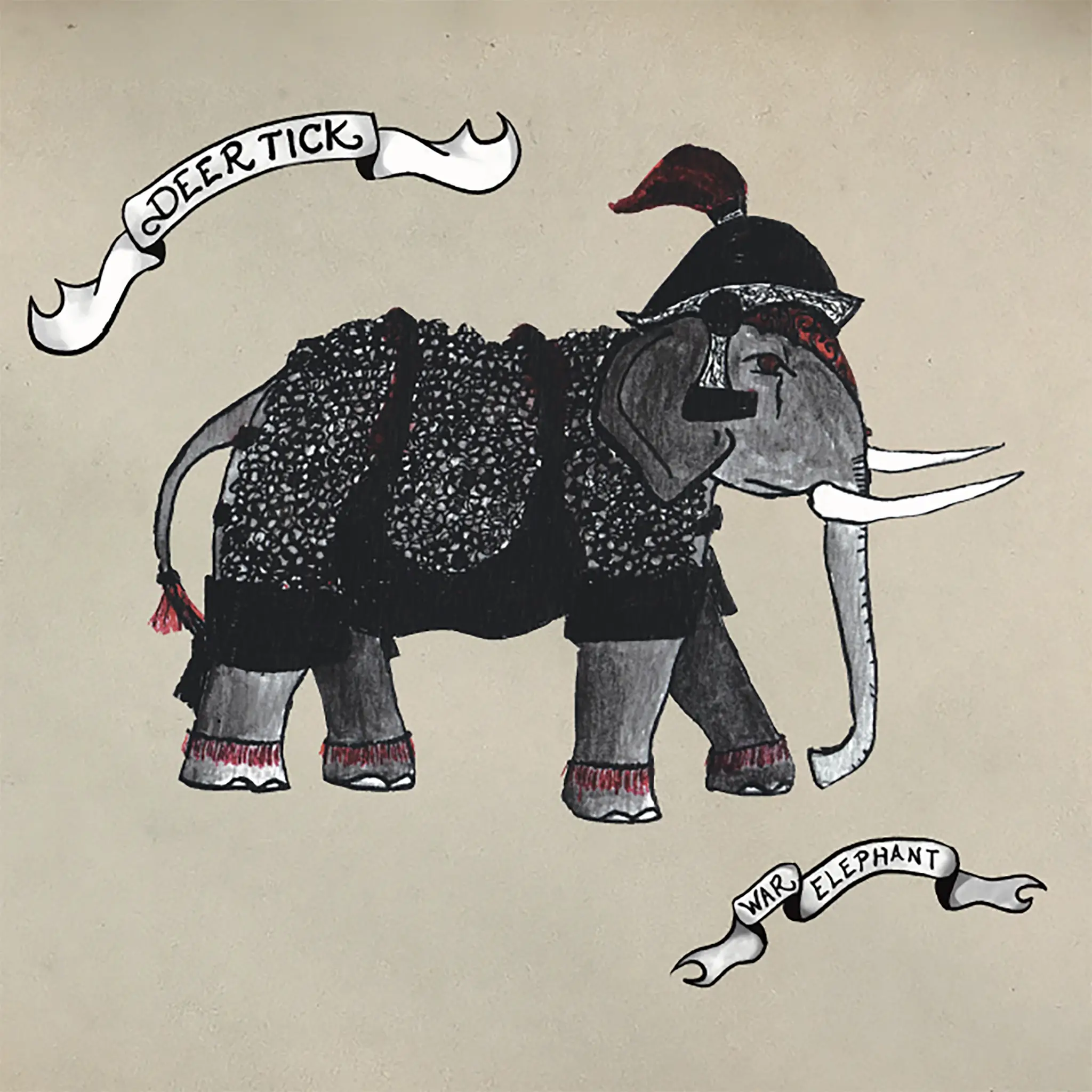 <strong>Deer Tick - War Elephant</strong> (Vinyl LP - grey)