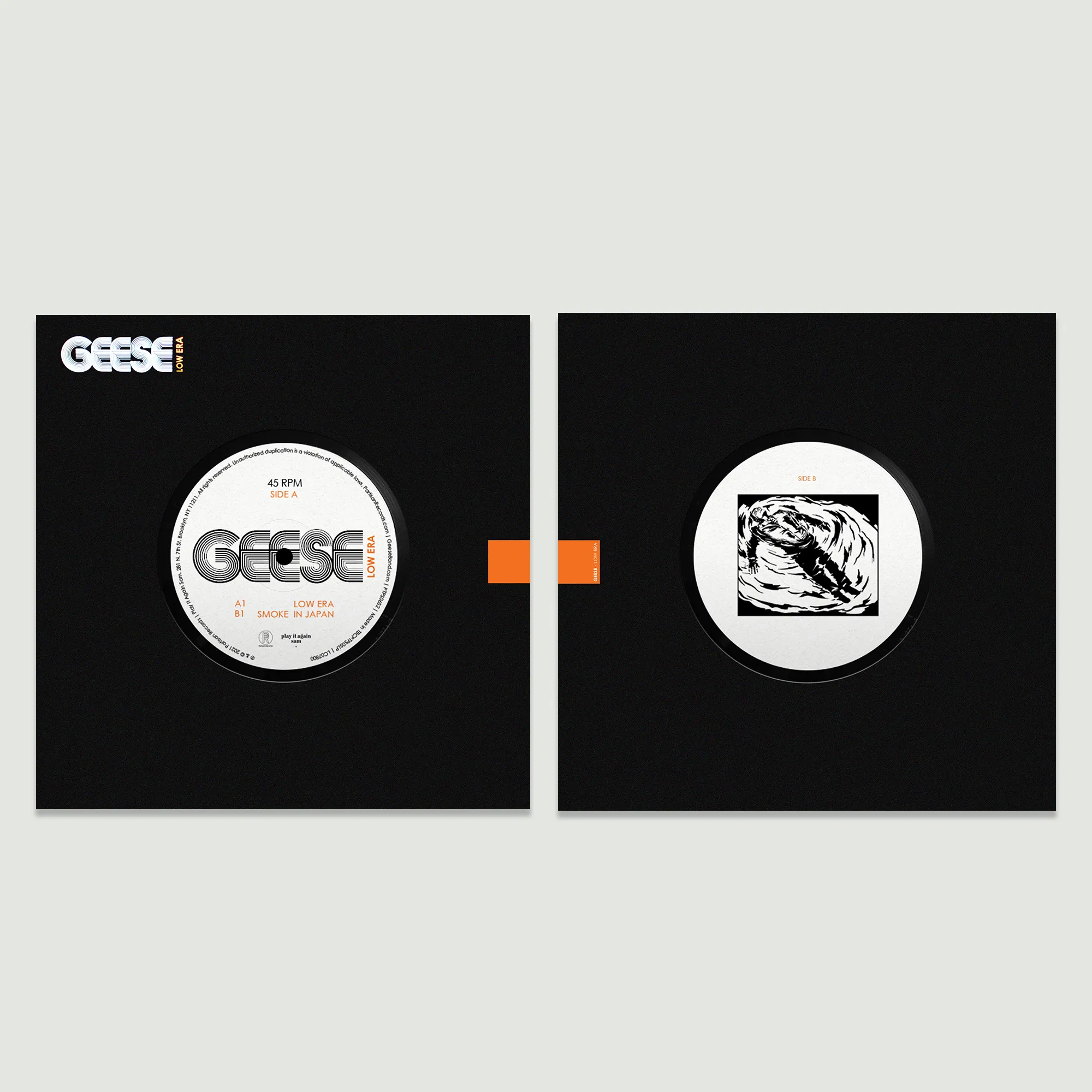 <strong>Geese - Low Era / Smoke In Japan</strong> (Vinyl 7 - black)