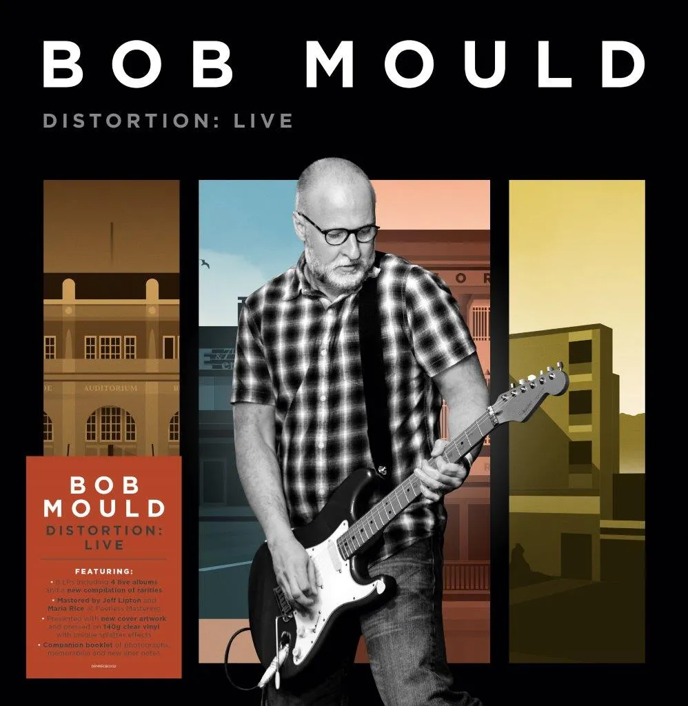 <strong>Bob Mould - Distortion: Live</strong> (Vinyl LP - clear)