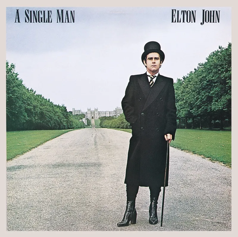 Elton John - A Single Man artwork