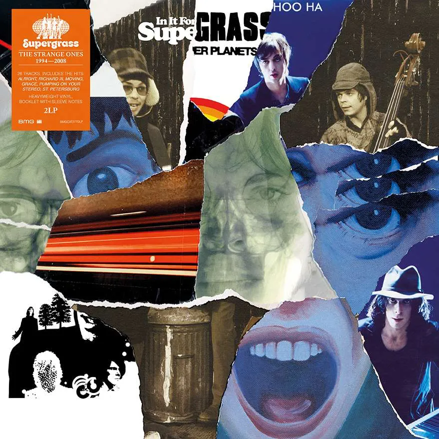 <strong>Supergrass - The Strange Ones - 1994-2008</strong> (Vinyl LP - black)