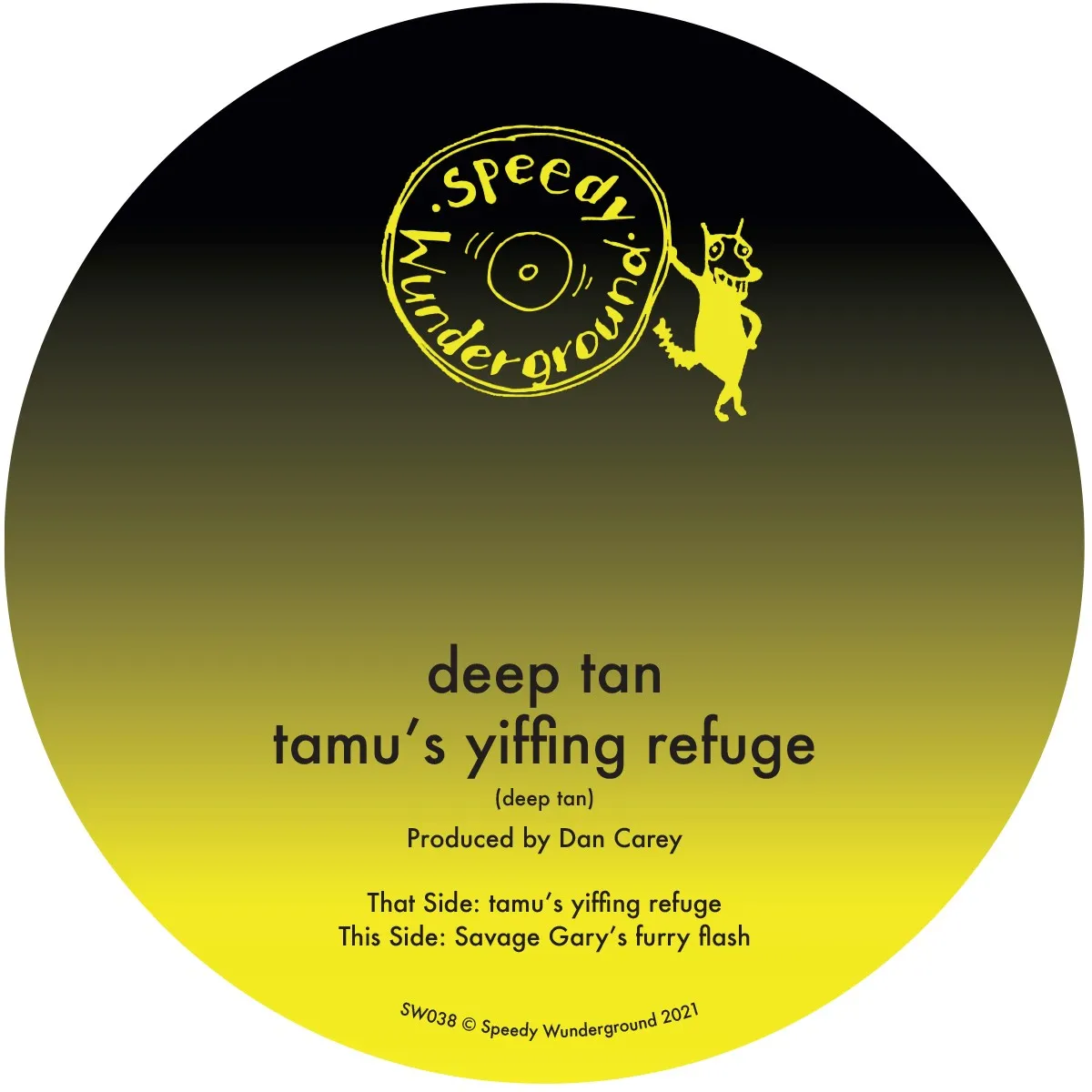 <strong>deep tan - Tamu’s Yiffing Refuge</strong> (Vinyl 7 - black)