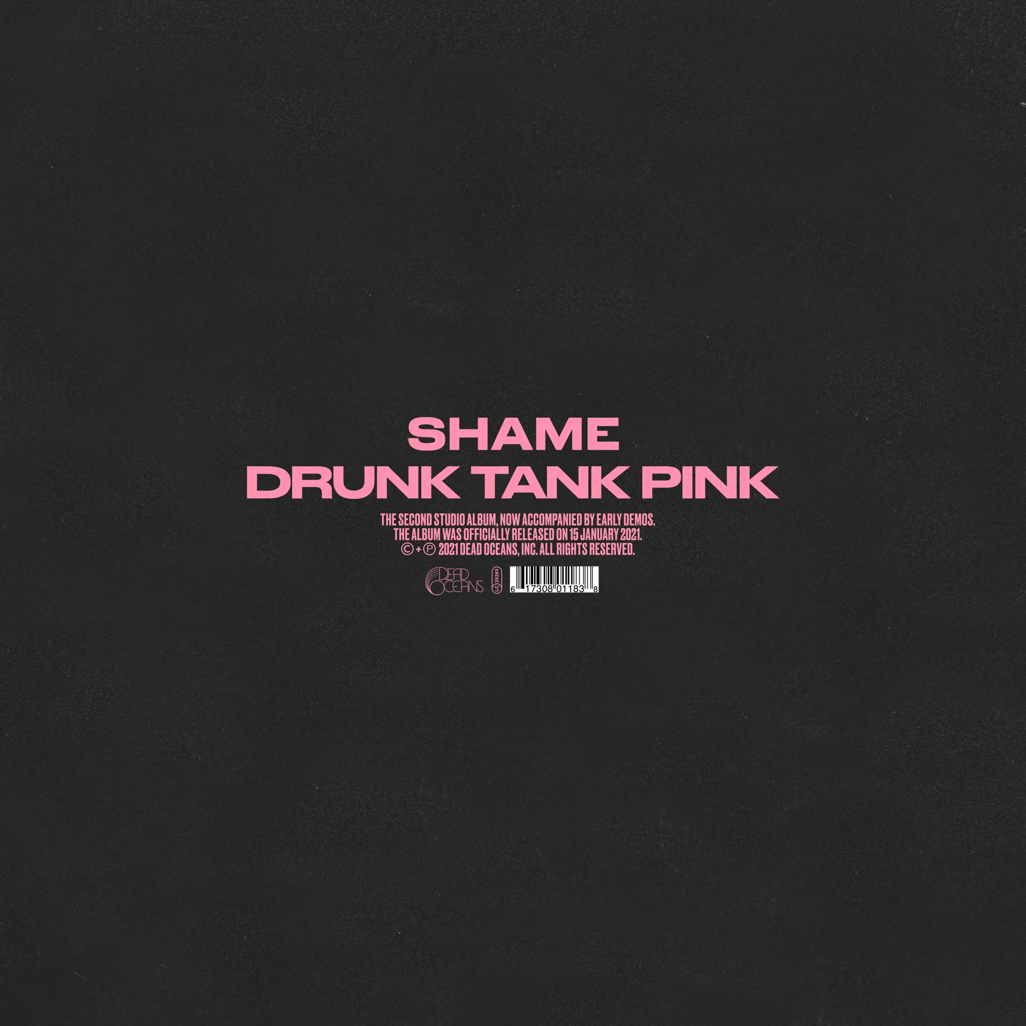 <strong>shame - Drunk Tank Pink - Deluxe</strong> (Vinyl LP - clear)