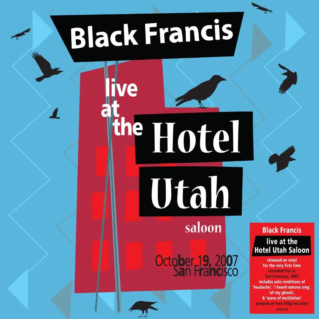 <strong>Black Francis - Live at the Hotel Utah Saloon</strong> (Vinyl LP - red)