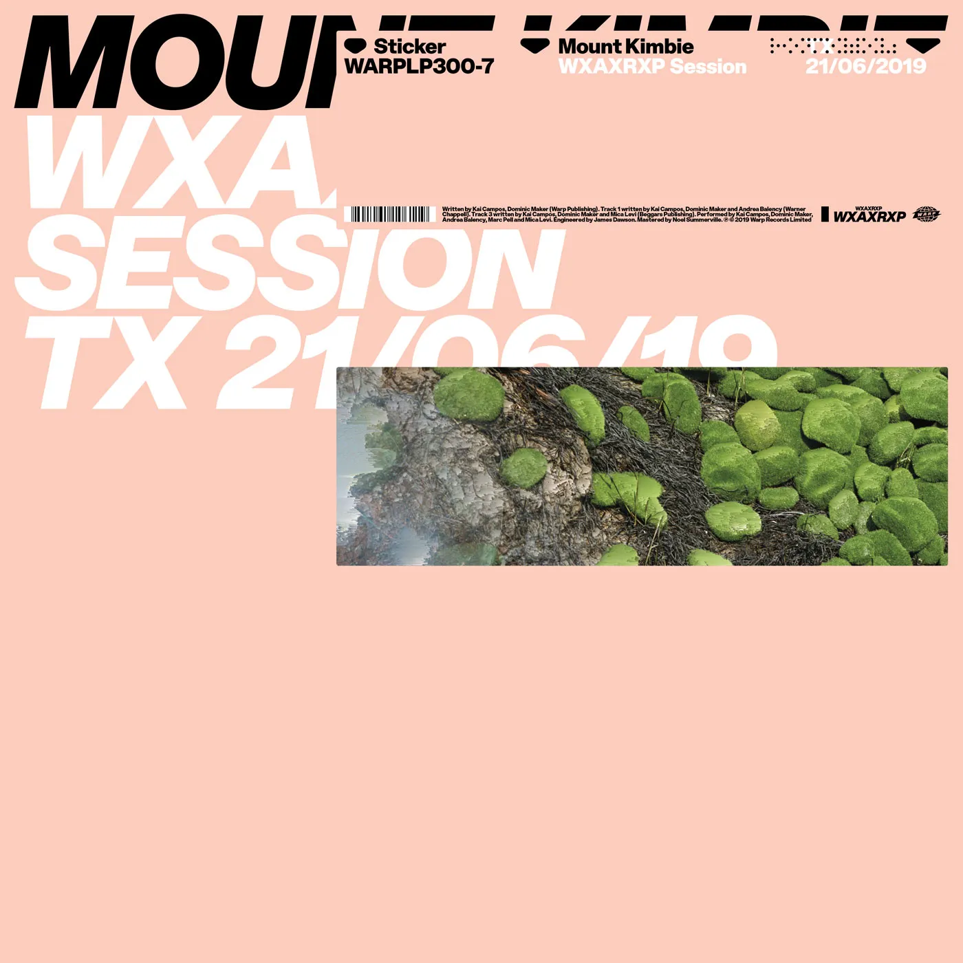 <strong>Mount Kimbie - WXAXRXP Session</strong> (Vinyl 12 - black)