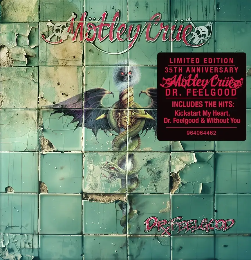 Motley Crue - Dr. Feelgood (35th Anniversary) - (Vinyl LP, CD) | Rough ...