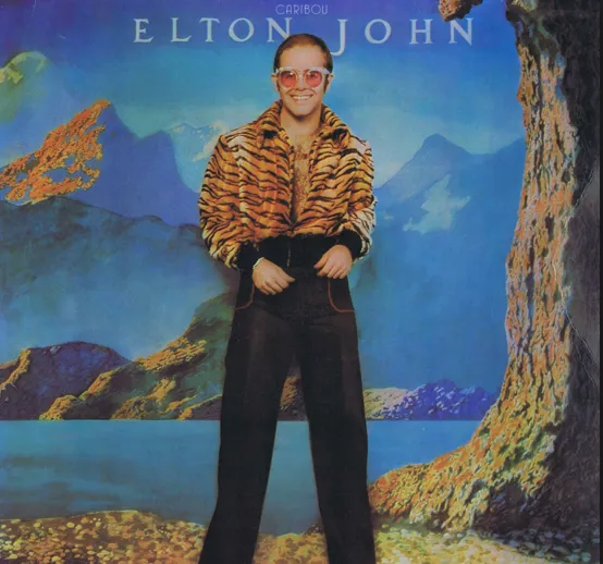 Elton John - Caribou artwork