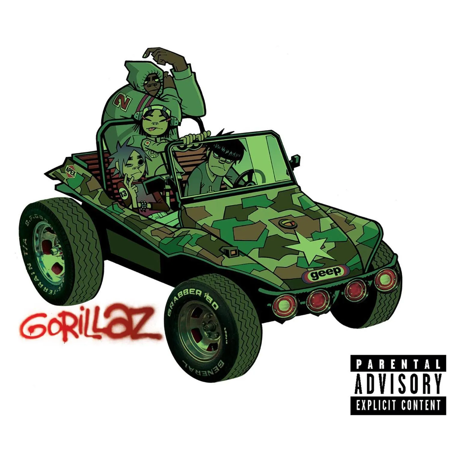 <strong>Gorillaz - Gorillaz</strong> (Vinyl LP - black)