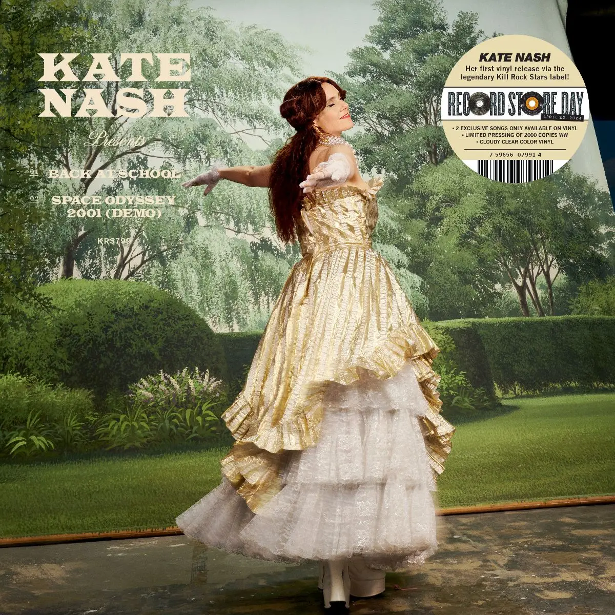 <strong>Kate Nash - Back At School / Space Odyssey 2001 (Demo) - RSD 2024</strong> (Vinyl 7 - clear)
