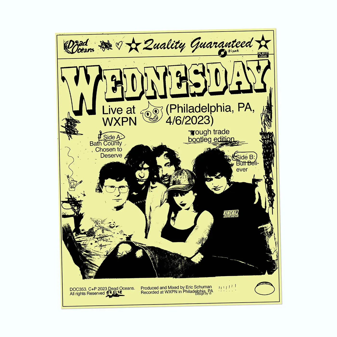 <strong>Wednesday - Live at WXPN (Philadelphia, PA, 4/6/2023)</strong> (Vinyl LP - pink)