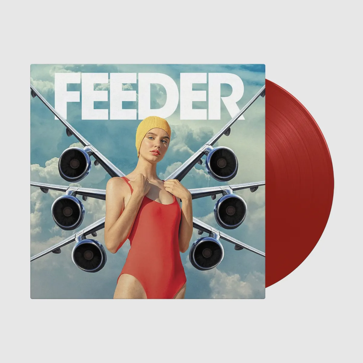 Feeder | Red Vinyl LP | Torpedo | Big Teeth
