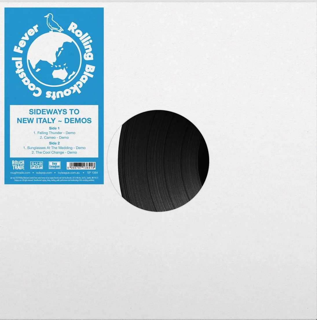<strong>Rolling Blackouts Coastal Fever - Sideways To New Italy - Demos</strong> (Vinyl 12 - black)