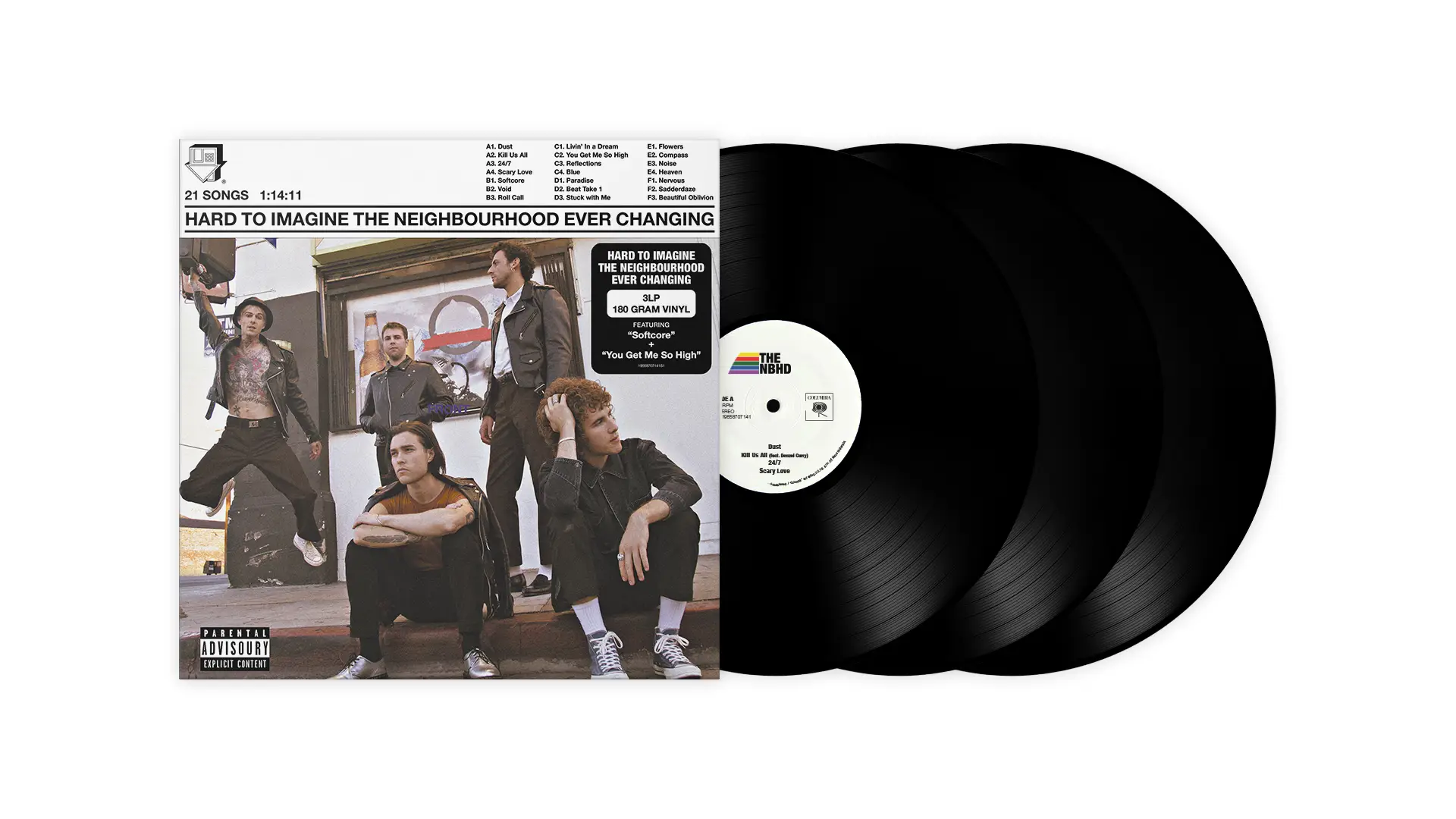 <strong>The Neighbourhood - Hard to Imagine the Neighbourhood Ever Changing</strong> (Vinyl LP - black)