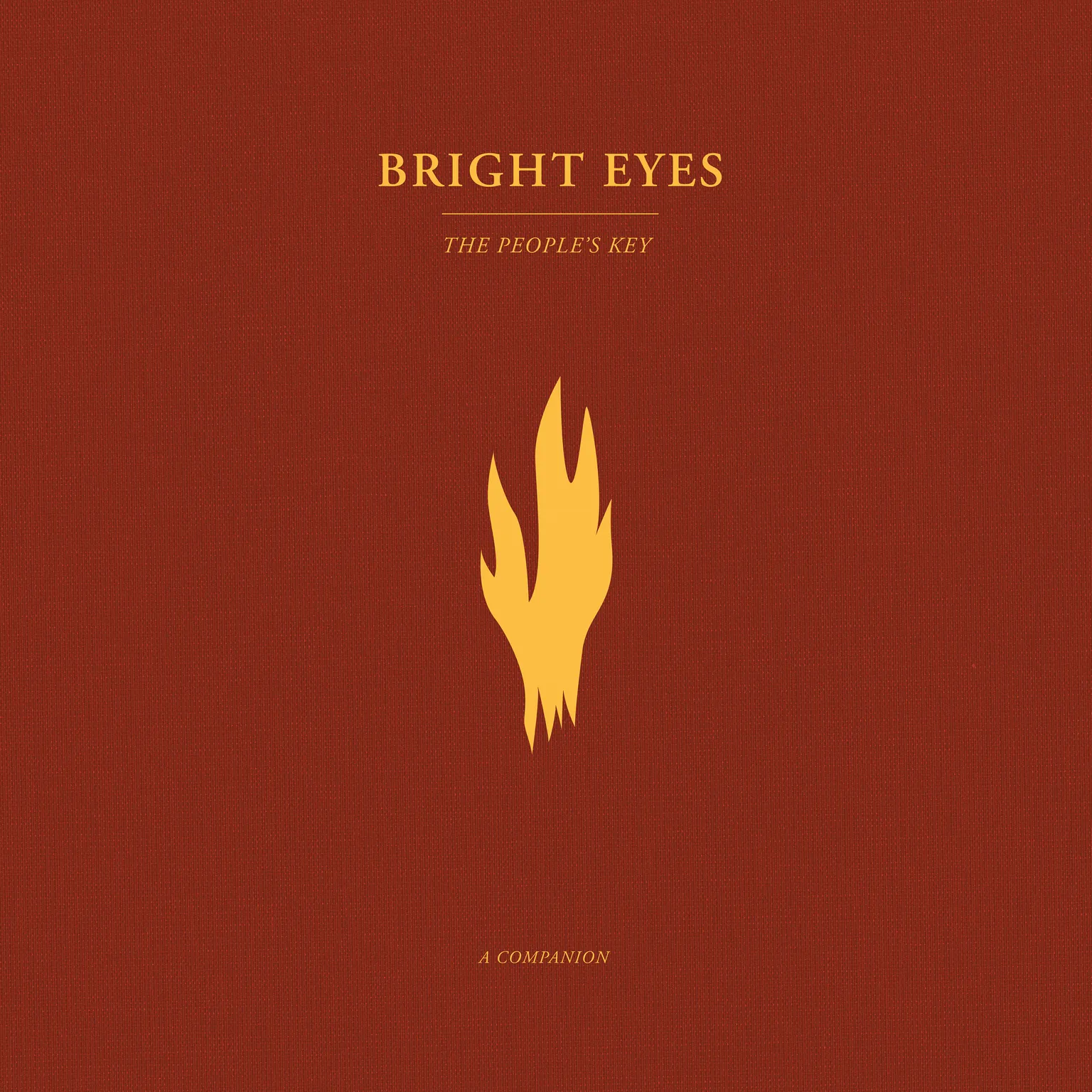 <strong>Bright Eyes - The People's Key: A Companion</strong> (Vinyl LP - gold)