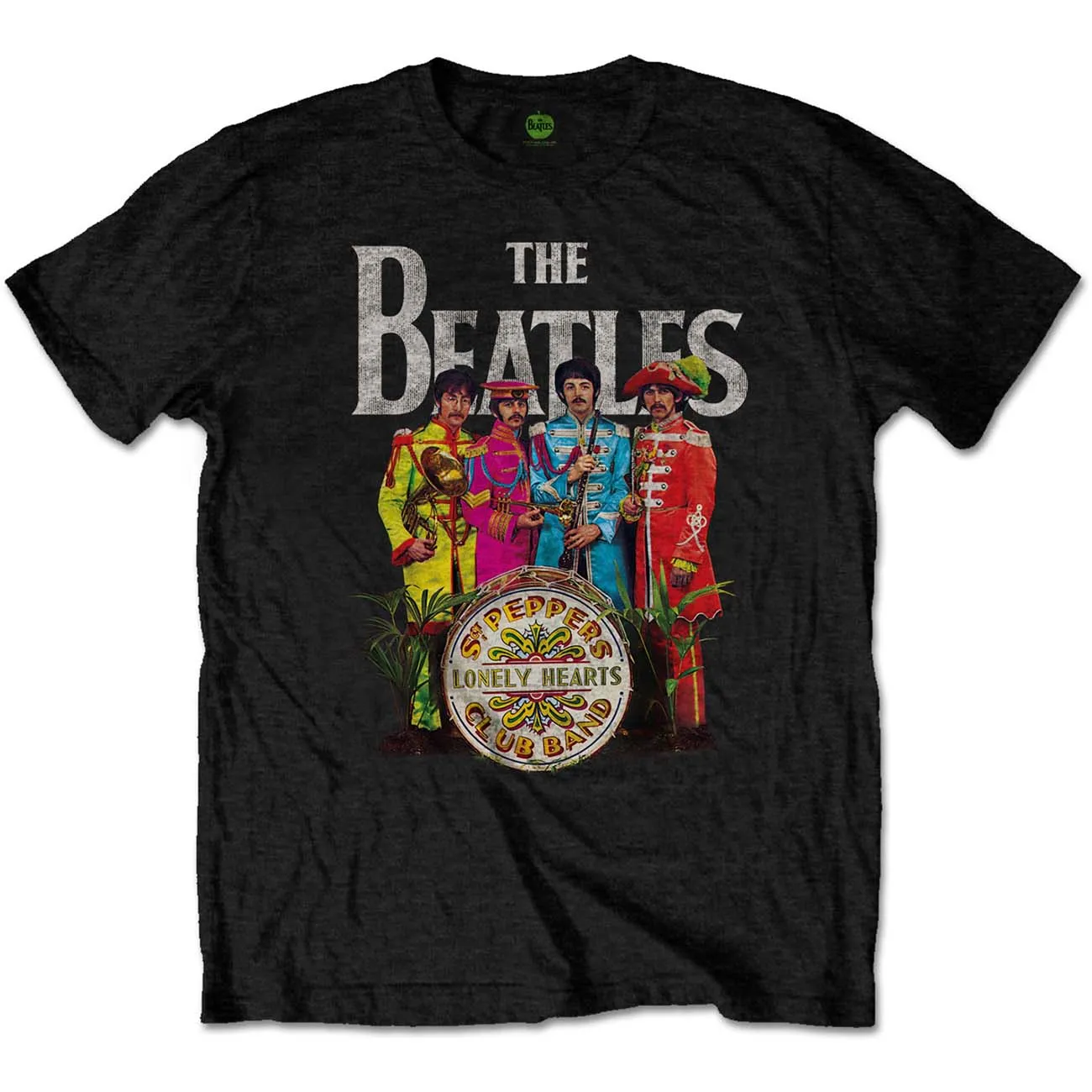 The Beatles - Unisex T-Shirt Sgt Pepper artwork