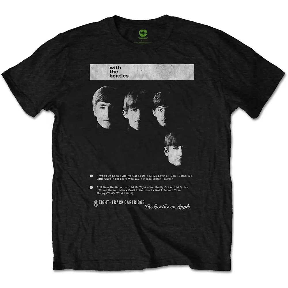 The Beatles - Unisex T-Shirt With The Beatles 8 Track artwork
