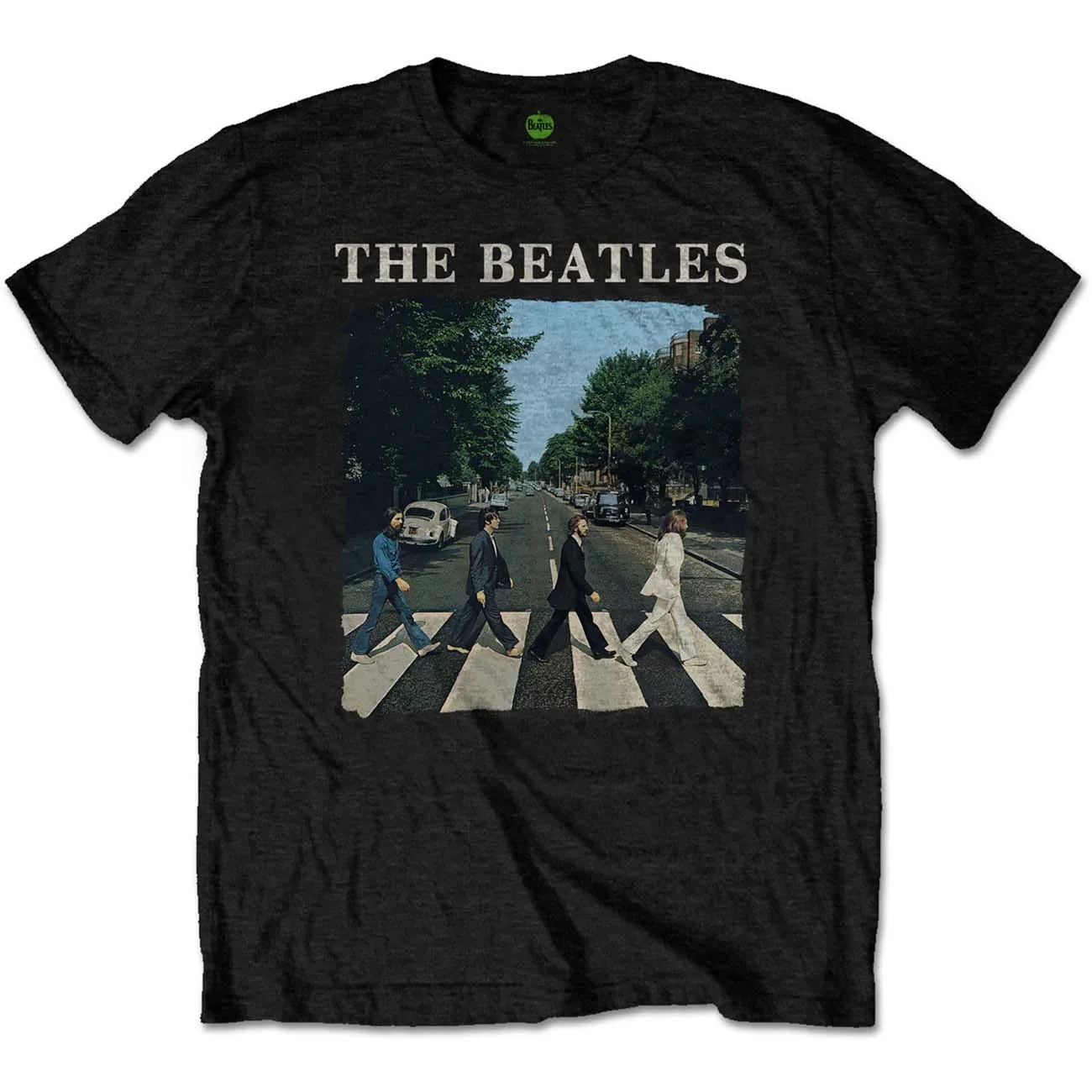 The Beatles - Unisex T-Shirt Abbey Road & Logo artwork