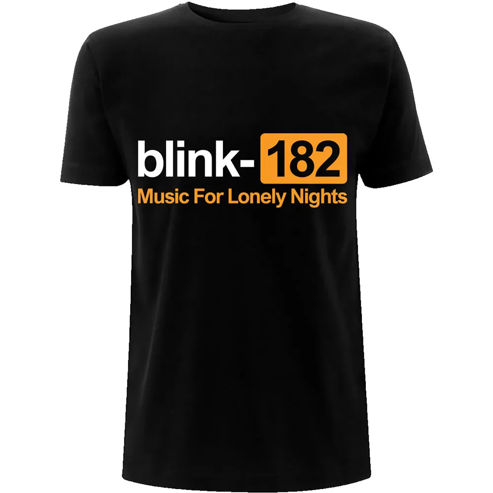 Blink 182 - Unisex T-Shirt Lonely Nights artwork