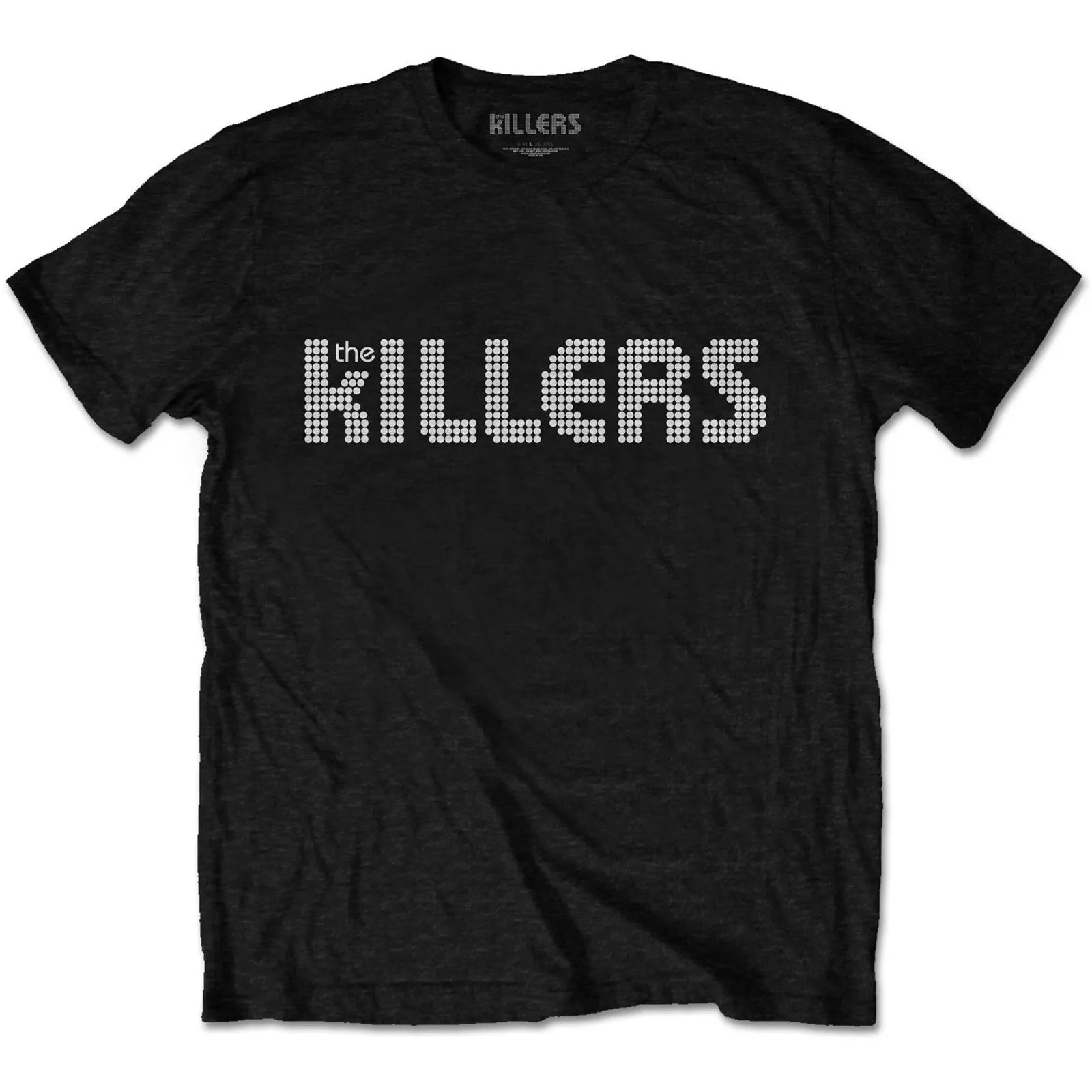 The Killers - Unisex T-Shirt Dots Logo artwork