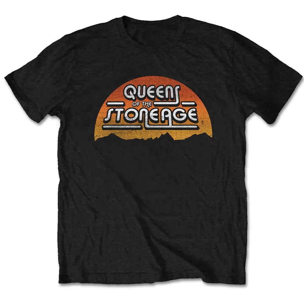 Queens Of The Stone Age - Unisex T-Shirt Sunrise artwork