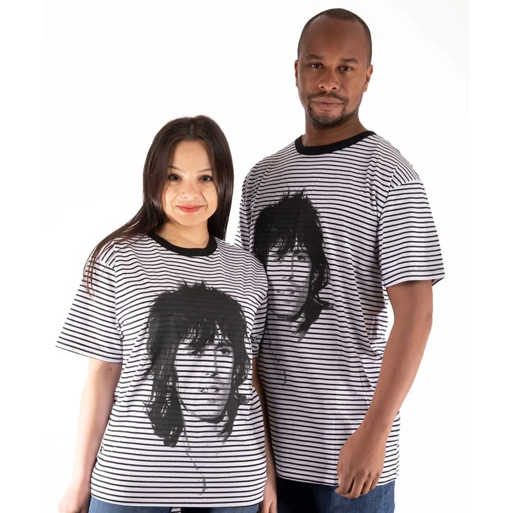 The Rolling Stones - Unisex T-Shirt Keith Striped artwork