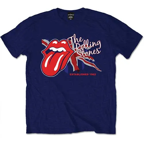 The Rolling Stones - Unisex T-Shirt Lick the Flag artwork