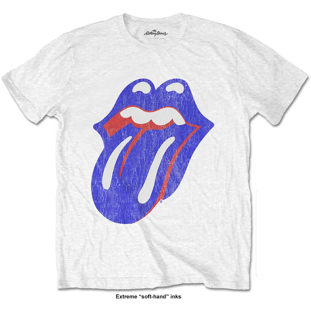 The Rolling Stones - Unisex T-Shirt Blue & Lonesome Vintage artwork