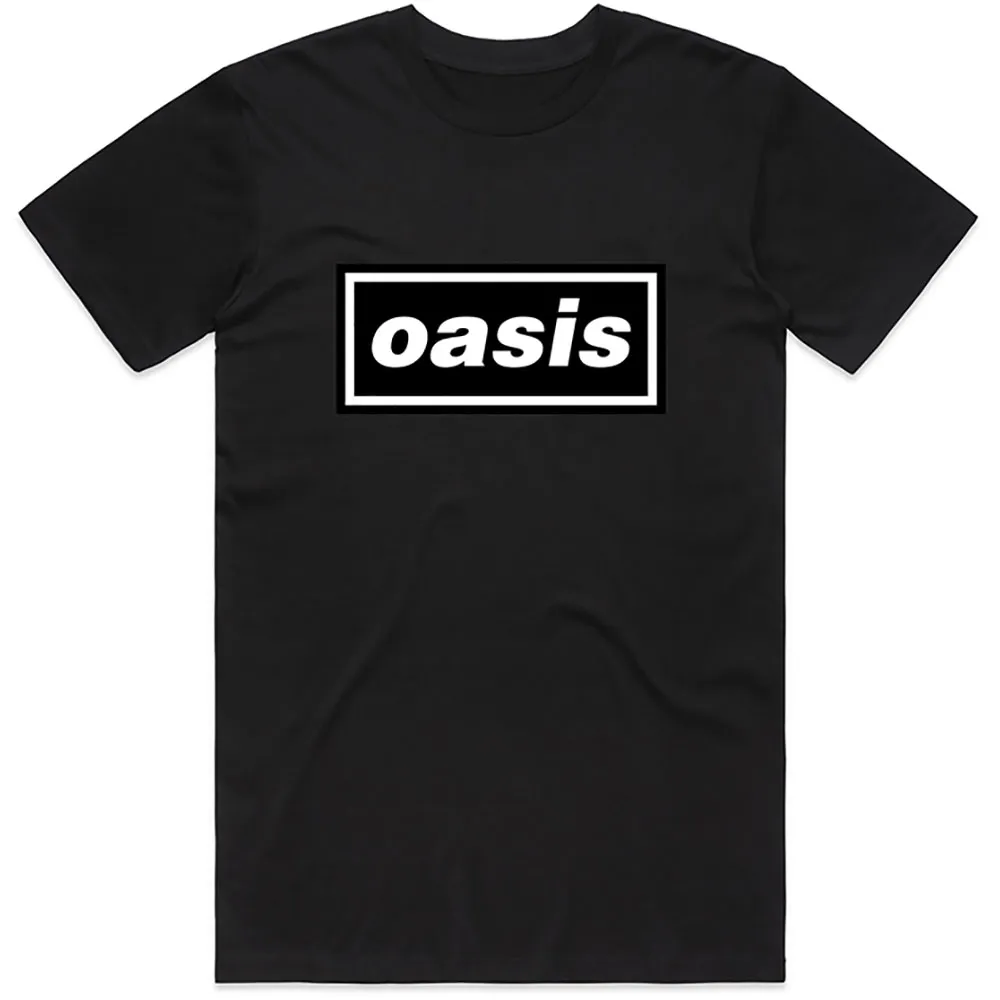 Oasis - Unisex T-Shirt Decca Logo artwork
