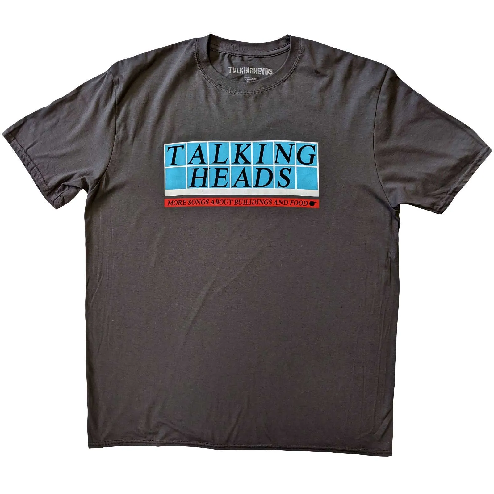 Talking Heads - Unisex T-Shirt Tiled Logo artwork