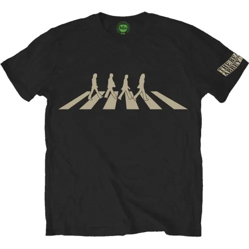 The Beatles - Unisex T-Shirt Abbey Road Silhouette artwork