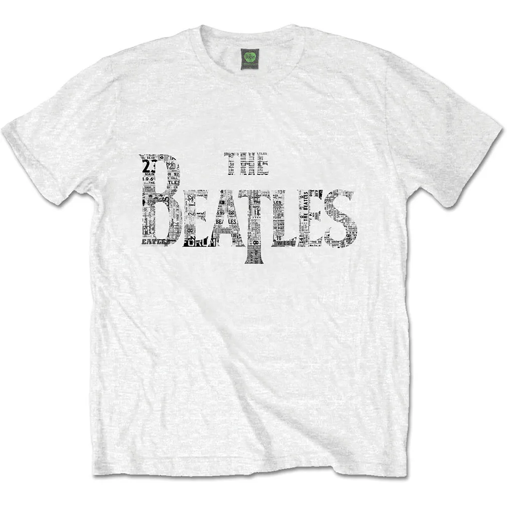 The Beatles - Unisex T-Shirt Drop T Tickets artwork