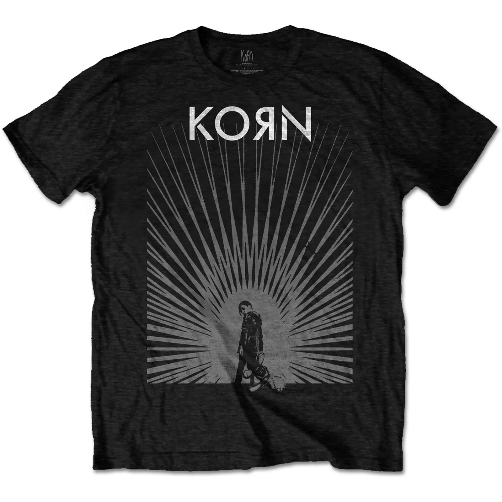 Korn - Unisex T-Shirt Radiate Glow artwork