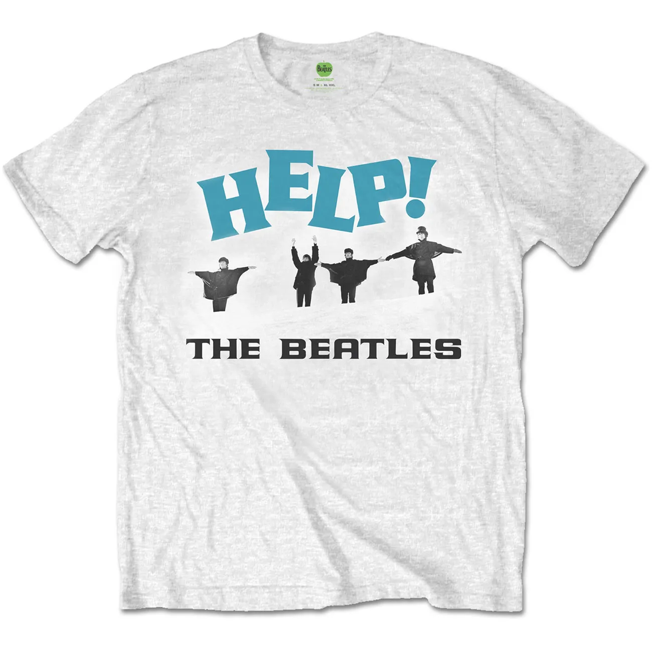The Beatles - Unisex T-Shirt Help! Snow artwork