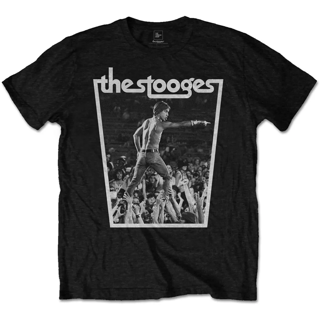 Buy Lucky Brand Iggy Pop Poster Tee - Black At 62% Off