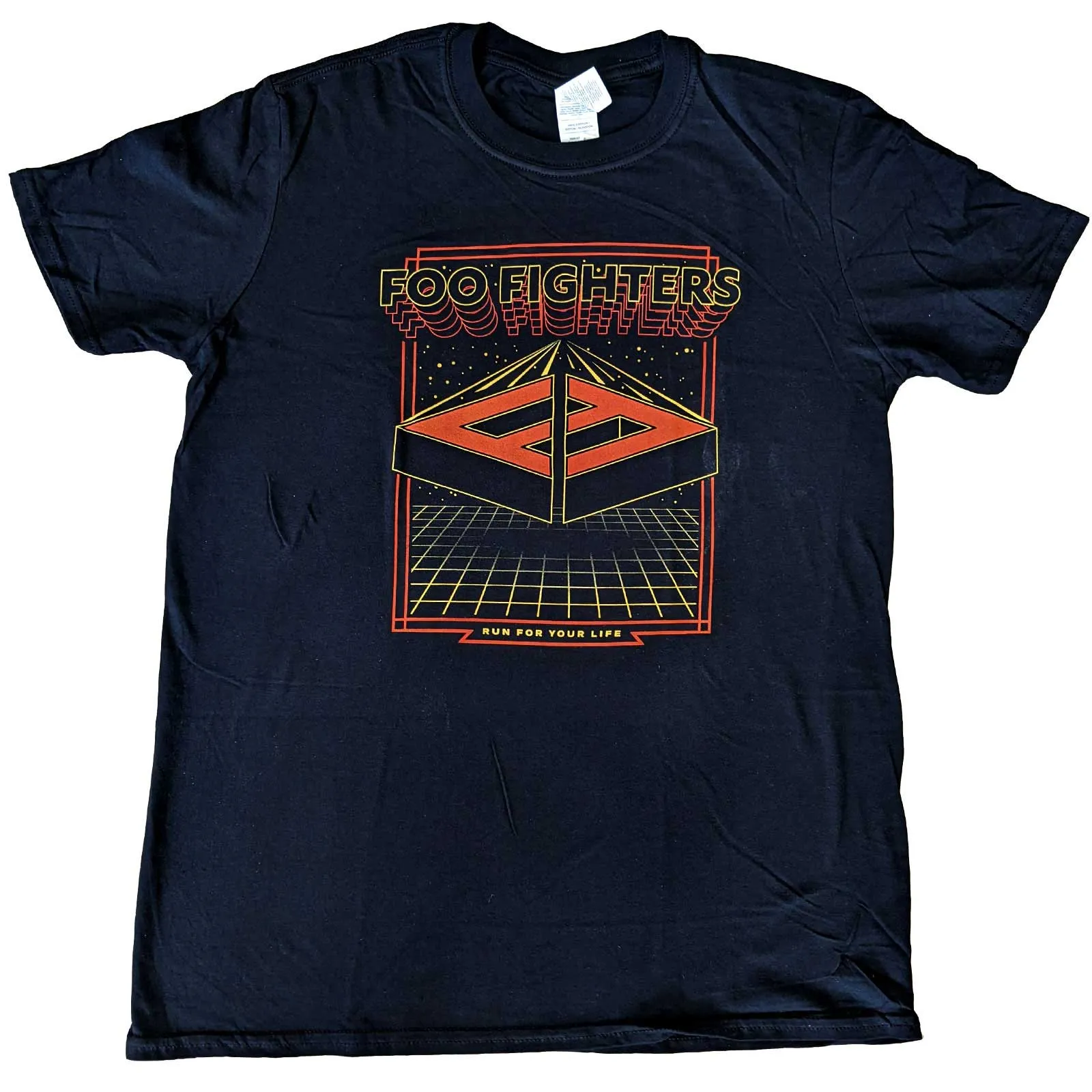 Foo Fighters - Unisex T-Shirt Run artwork