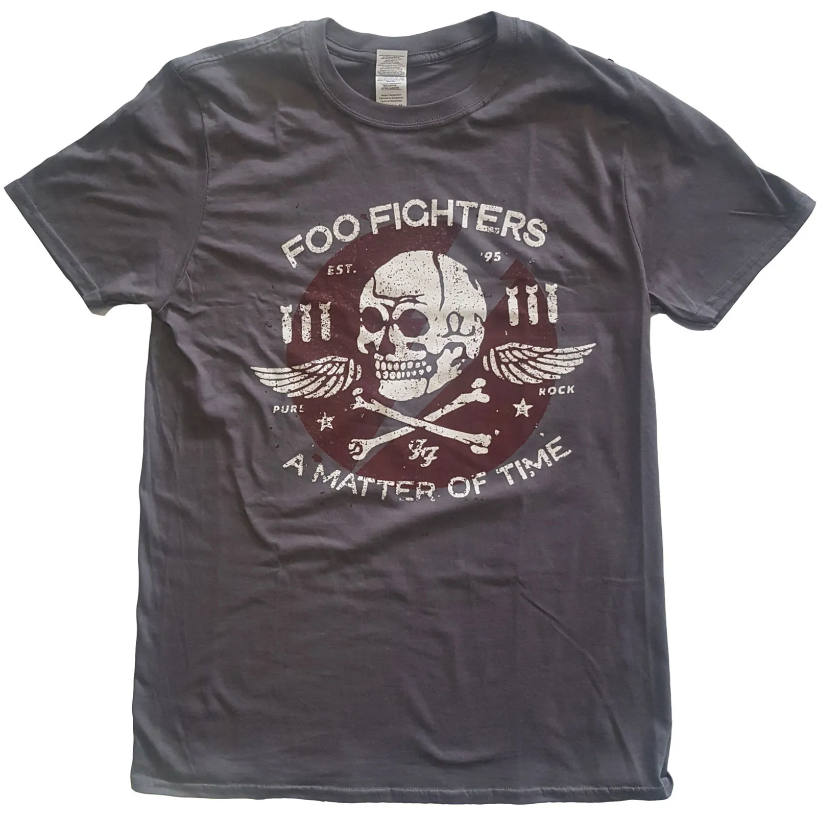Foo Fighters - Unisex T-Shirt Matter of Time artwork