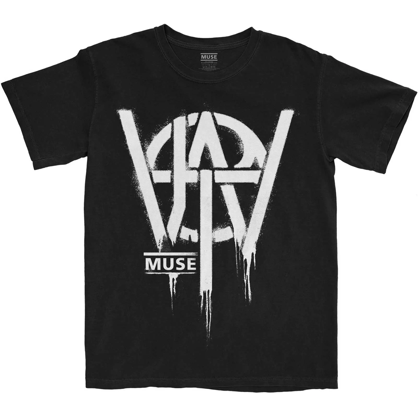 Muse - Unisex T-Shirt Will of the People Stencil artwork