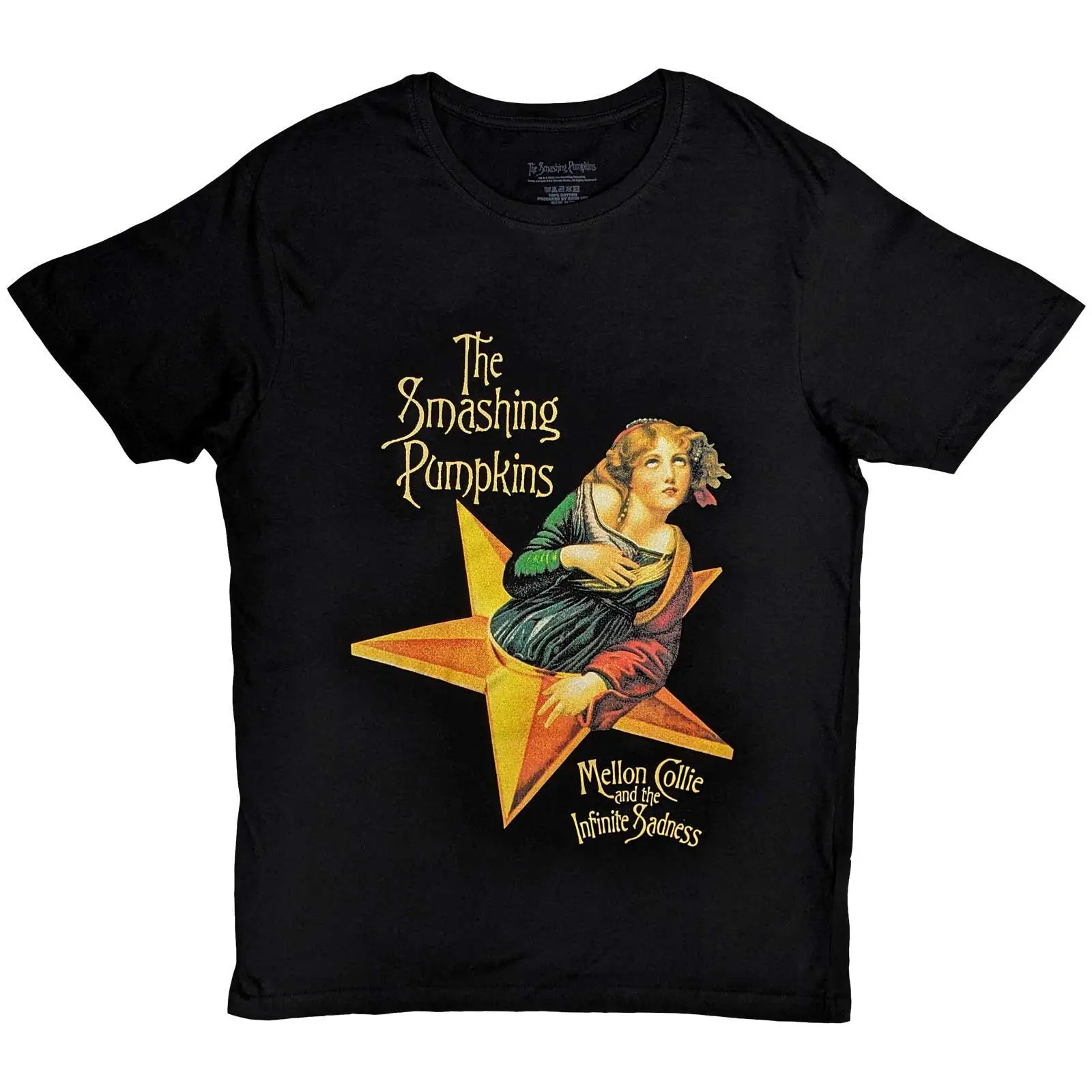 Smashing Pumpkins - The Smashing Pumpkins Unisex T-Shirt: Mellon Collie  Mellon Collie Short Sleeves artwork