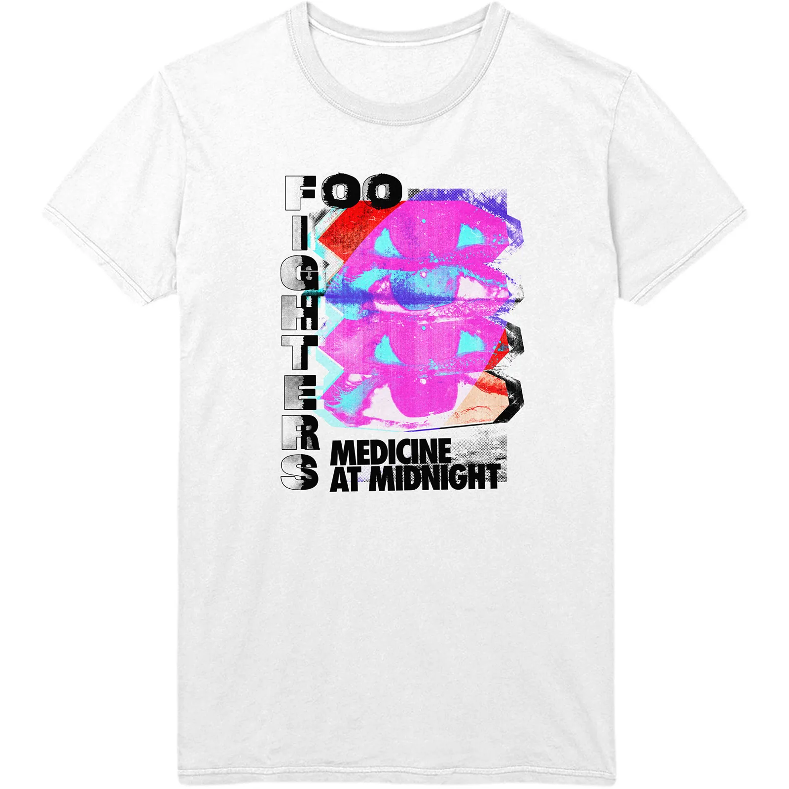 Foo Fighters - Unisex T-Shirt Medicine At Midnight Tilt artwork